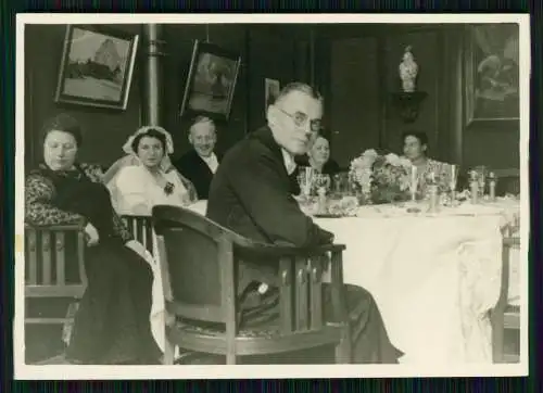 5x Foto Hochzeit in Wiesbaden 1939 feine Damen und Herren Adel Monarchie