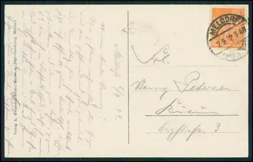 AK Ansichtskarte Postkarte Meldorf in Holstein Dom 1922 gelaufen