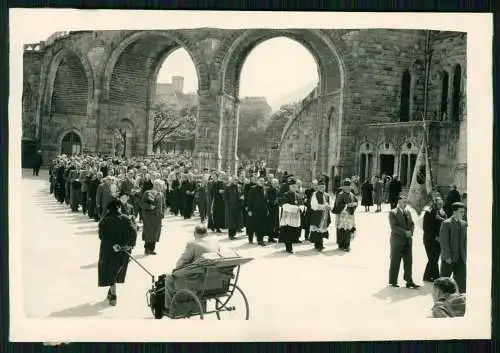 3x Foto 16x11cm - Lourdes Hautes Pyrénées Bahnhof Messe deutsche Pilger