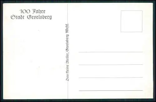 6x AK - Gevelsberg Ruhrgebiet Ennepe-Ruhr - neue Postkarten um 1970 alte Motive