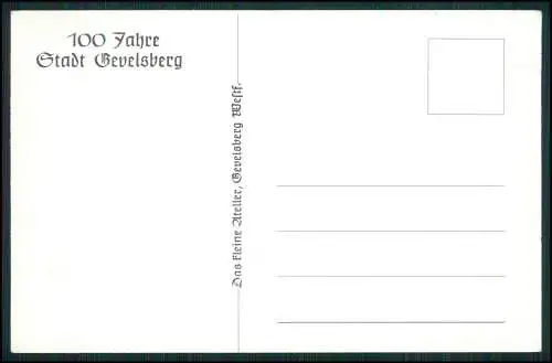 6x AK - Gevelsberg Ruhrgebiet Ennepe-Ruhr - neue Postkarten um 1970 alte Motive