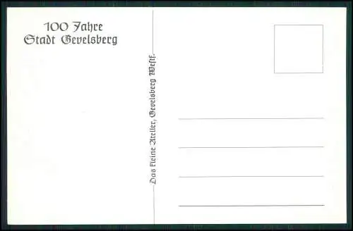 6x AK - Gevelsberg Ruhrgebiet Ennepe-Ruhr - neue Postkarten um 1970 alte Motive