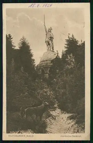 7x Foto und AK - Detmold Lippe im Teutoburger Wald - diverse alte Ansichten
