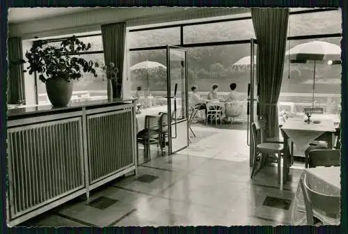 Foto AK - Strandterrasse am Diemelsee Gäste - Helminghausen Bredelar Westfalen