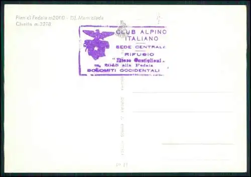 Foto AK - Pian di Fedaia m2000 - Rif. Marniolada - Civetta m.3218