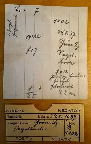 Orig. Fotoplatte Negativplatte Glas 1937 Segelboote Brücke uvm Grömitz Kiel 12x9