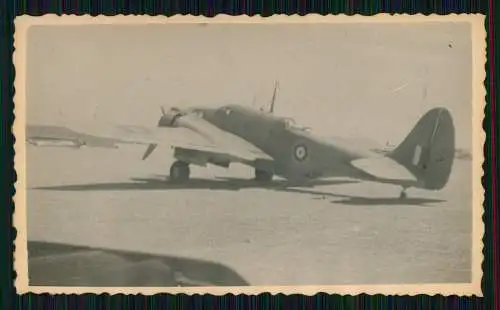 Foto 9 x 6 cm altes Papier nach 1945 - Flugzeug Aircraft - 108