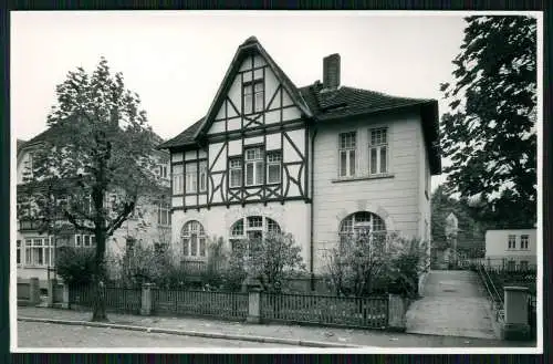Foto AK Bad Oeynhausen Roonstraße 1 Pension Villa  - Foto Druckstempel Richter