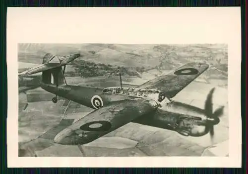 Foto 9 x 6 cm altes Papier nach 1945 - Flugzeug Aircraft - 110