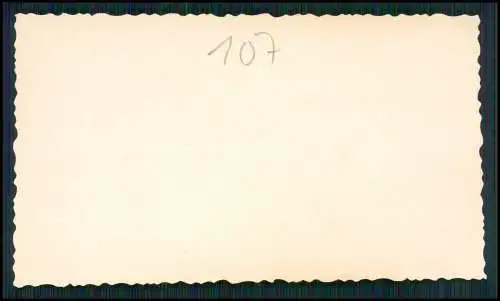 Foto 9 x 6 cm altes Papier nach 1945 - Flugzeug Aircraft - 107
