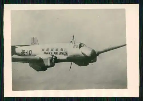 Foto 9 x 6 cm altes Papier nach 1945 - Flugzeug Aircraft - 126