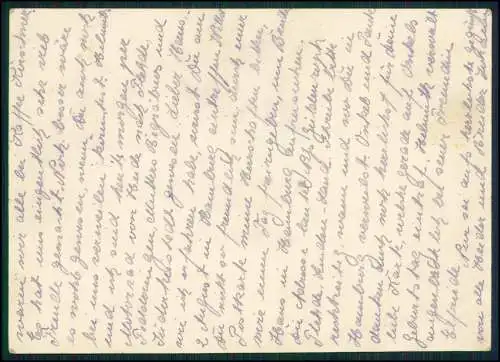 Postkarte Landpoststempel Rehm über Luden b. Heide St Peter-Ording 1935 gelaufen