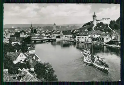 10x Foto - Rheinfall Kanton Schaffhausen Schweiz - Wasserfall Ausflugdampfer ...