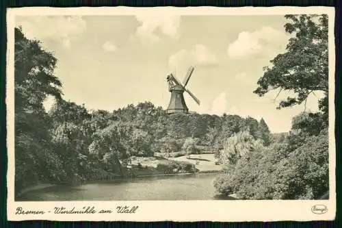 6x AK - alte Ansichtskarte Postkarte Bremen -  diverse Ansichten - 1935-40