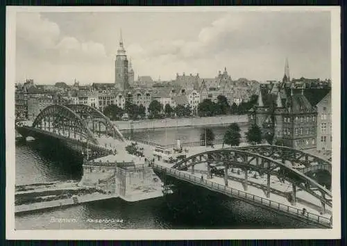 6x AK - alte Ansichtskarte Postkarte Bremen -  diverse Ansichten - 1935-40