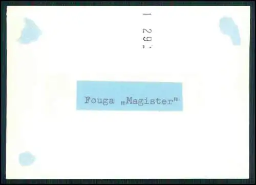 Foto Fouga Potez CM.170 Magister zweistrahliges Schulflugzeug franz. Produktion
