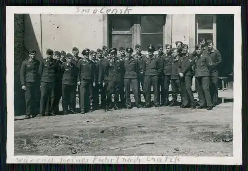 10x Foto Wehrmacht Soldaten in Smolensk Russland - diverse Ansichten