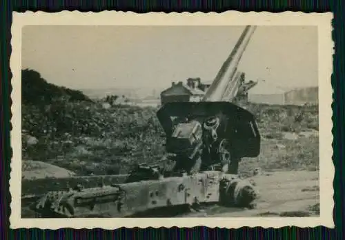 12xFoto Wehrmacht Soldaten Ostfront Geschütz Flak mit Schlachter Fleischer Abtl.