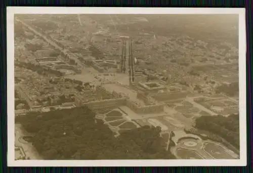 4x Foto Wehrmacht Bildstelle - Luftbild Fliegeraufnahme - Paris Frankreich 1940
