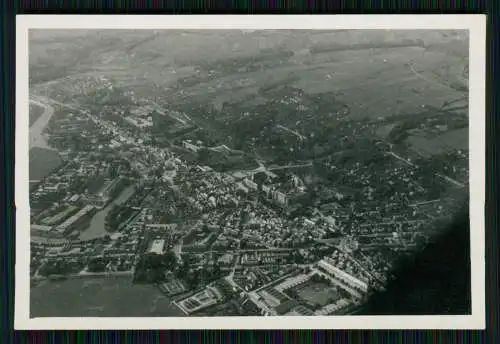 4x Foto Wehrmacht Bildstelle - Luftbild Fliegeraufnahme - Paris Frankreich 1940