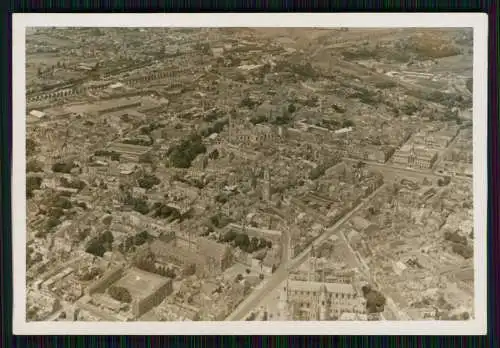 4x Foto Wehrmacht Bildstelle - Luftbild Fliegeraufnahme - Paris Frankreich 1940