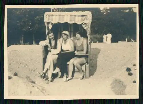 16x Foto- Sommerfrische Erholungsaufenthalt am Stand u. a. Motive Ostsee um 1938