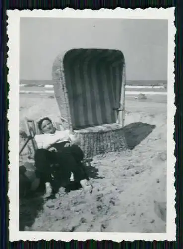 16x Foto- Sommerfrische Erholungsaufenthalt am Stand u. a. Motive Ostsee um 1938