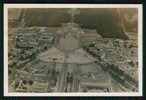 4x Foto Wehrmacht Bildstelle - Luftbild Fliegeraufnahme - Paris Frankreich 1940