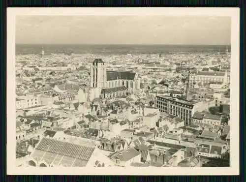 4x Foto Wehrmacht Bildstelle - Antwerpen  Anvers - Hafenstadt Belgien Flandern
