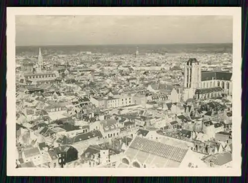 4x Foto Wehrmacht Bildstelle - Antwerpen  Anvers - Hafenstadt Belgien Flandern