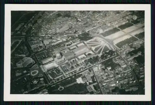 4x Foto Wehrmacht Bildstelle - Luftbild Fliegeraufnahme - Paris Frankreich 1940