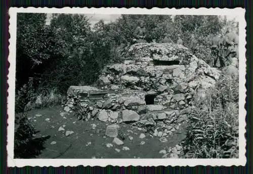 Foto Soldaten Wehrmacht - am Bunker Shelter Belgien Frankreich