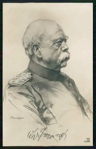 AK - Künstler Ansichtskarte Postkarte - Fürst Otto von Bismarck