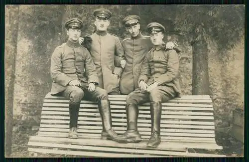 3x Foto AK 1. WK - Gruppe Soldaten - Oignies Pas de Calais - 1915 Feldpost gel.