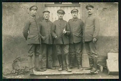 3x Foto AK 1. WK - Gruppe Soldaten - diverse Ansichten Westfront