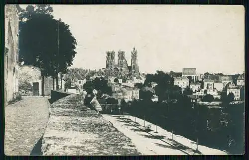 3x Foto AK 1. WK - Kriegszerstörung - Ansichten Ortschaften Westfront ......