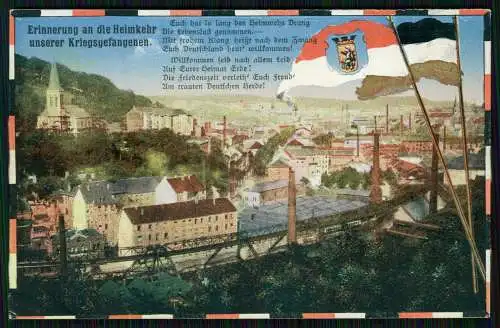 AK 1. WK - Wuppertal Elberfeld Erinnerung an die Heimkehr unserer Kriegsgefangen
