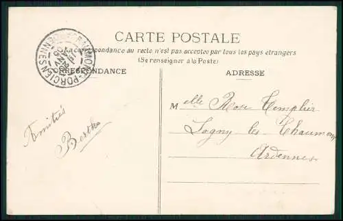 AK SIGNY-L'ABBAYE Ardennes Maisons forestières de Tivoli et du Roban - 1905 gel.