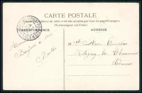 AK - Wassermühle - Ancien moulin Périère Signy-l'Abbaye - 1907 gelaufen