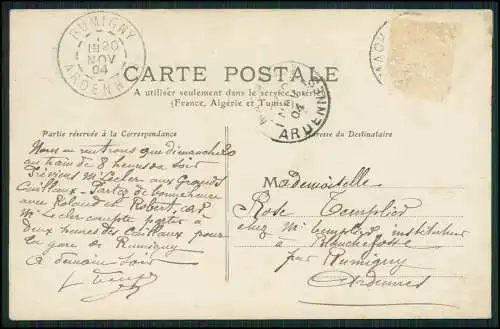 AK - Church of Saint-Pierre-et-Saint-Paul de Machault - 1904 gelaufen