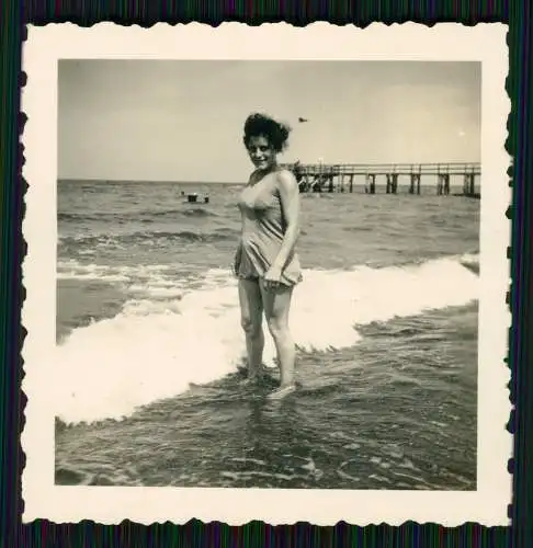 10x Foto - Ostseebad Wustrow Fischland Saaler Bodden - Strandpartie Urlaub 1938