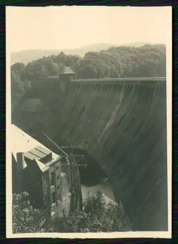 2x Foto -  Waldeck am Edersee Hessen -  Edertalsperre 1937