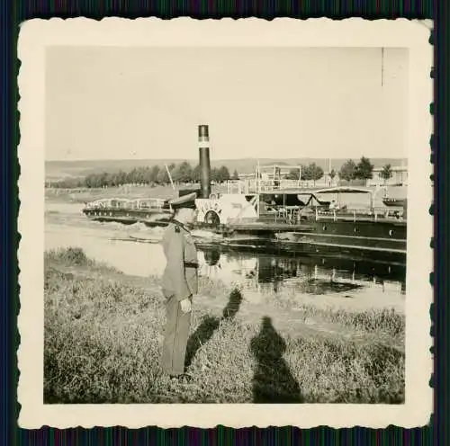 6x Foto - Schaufelraddampfer Fulda - Kassel Münden Werra Fuldaschifffahrt - 1938
