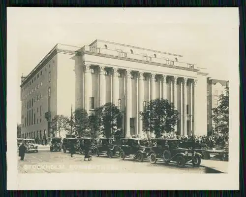 13x Foto Stockholm Schweden - diverse Ansichten um 1940