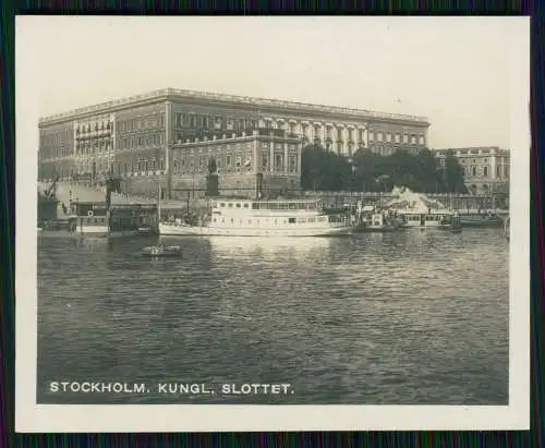 13x Foto Stockholm Schweden - diverse Ansichten um 1940
