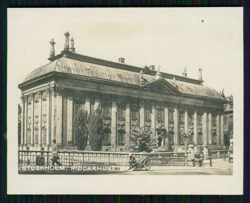 13x Foto Stockholm Schweden - diverse Ansichten um 1940