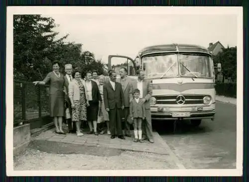 12x Foto Lahnstein Koblenz - mit Bus 1962 nach Andilly Meurthe-Soldatenfriedhof