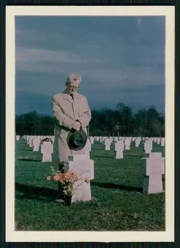 12x Foto Lahnstein Koblenz - mit Bus 1962 nach Andilly Meurthe-Soldatenfriedhof