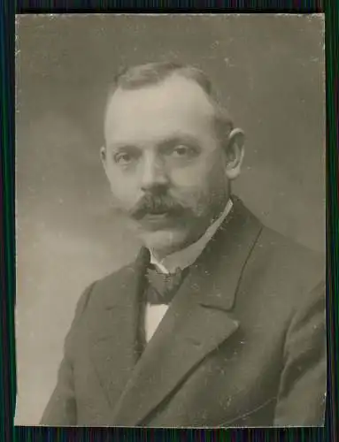8x Foto Portrait im CDV Format - feine junge und ältere Herren 1910-40