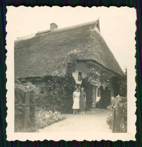 8x Fot - Ostseebad Wustrow Fischland Saaler Bodden - Reethäuser Strandnähe 1938